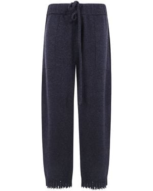 Uma Wang Ankle Pants - Blue