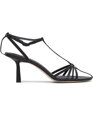 STUDIO AMELIA Leather Sandals - Black