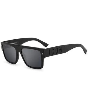 DSquared² Matte Acetate Sunglasses - Black
