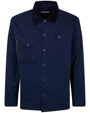 Barbour "Endurance" Overshirt Jacket - Blue