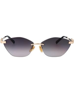 Gucci Metal Sunglasses - Black