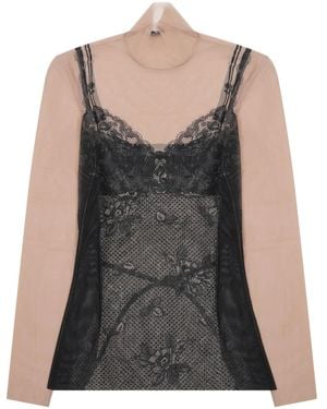 Balenciaga Top "Lingerie" - Black