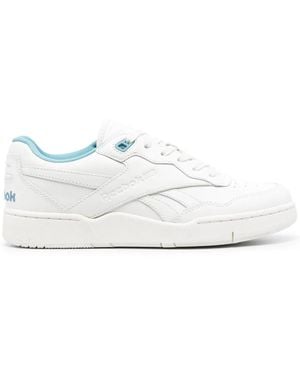 Reebok Bb4000 Leather Trainers - White