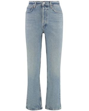 Agolde 90's Straight Leg Jeans - Blue