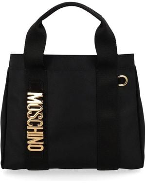 Moschino Borsa Tote "Carry Me" - Black