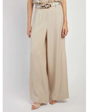 FEDERICA TOSI Wide-Leg Trousers - Natural
