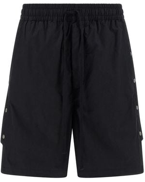 Thom Krom '33' Bermuda Shorts - Black