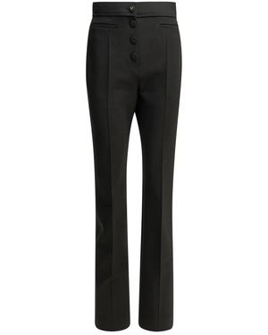 Valentino "Vgold" Tailored Trousers - Black
