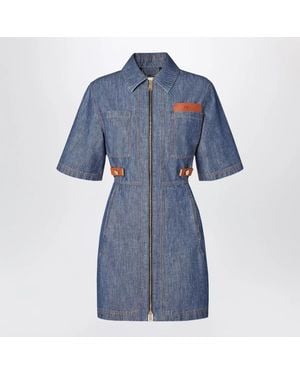 Fendi Denim Dress - Blue