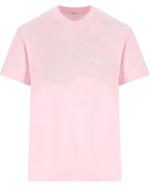 Givenchy T-Shirt With Stamp Print - Pink