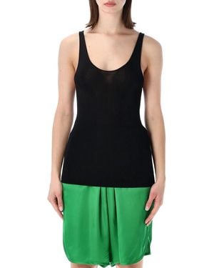 Frankie Shop Rivo Knit Tank Top - Black