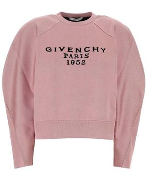 Givenchy Viscose Blend Jumper - Pink