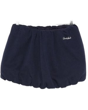 DUNST Cotton Mini Skirt - Blue