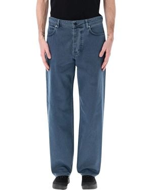 Stone Island Loose Fit Denim Jeans - Blue