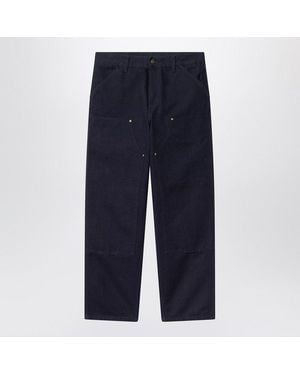 Carhartt Dark Double Knee Pant - Blue