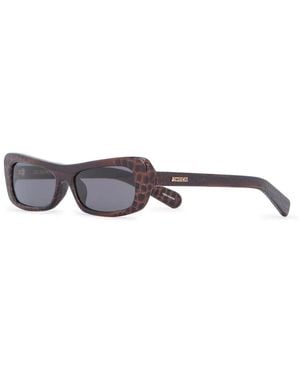 Jacquemus Les Lunettes Capri - Brown