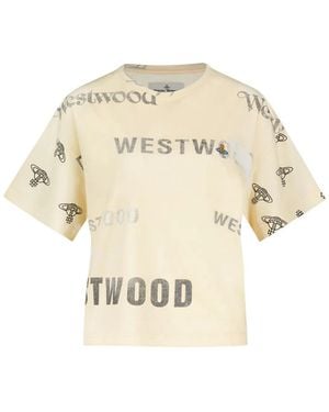 Vivienne Westwood Box T Shirt - Natural