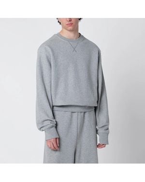 Entire studios Cotton Crewneck Sweatshirt - Gray