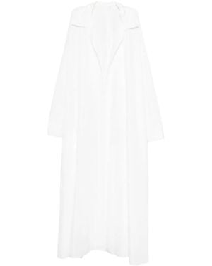 Norma Kamali Oversized Shirt Dress - White