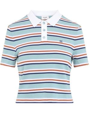 Celine Polo Sweater - Blue