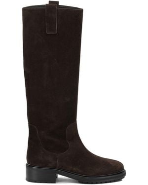 Aeyde "Henry" Knee-High Boots - Black