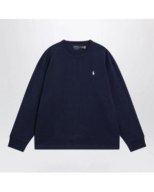 Polo Ralph Lauren Cotton Relaxed-Fit Crewneck Sweatshirt - Blue