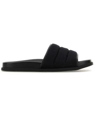 Gucci M Rhein Slide Gg Canvas Rs - Black