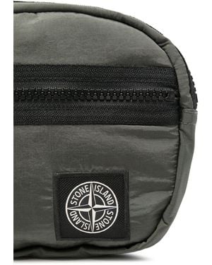 Stone Island Ash Polyamide Belt Bag - Black