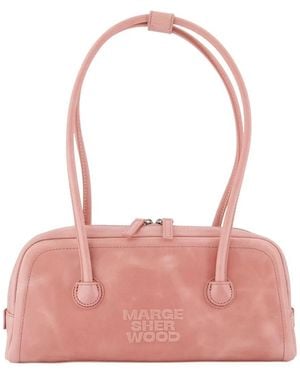 Marge Sherwood Soft Boston Ew Shoulder Bag - Pink
