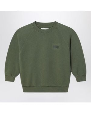 American Vintage Izubird Khaki Sweatshirt - Green
