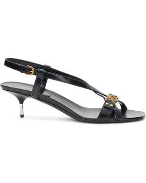 Versace Sandal With Heel Marisa - Black