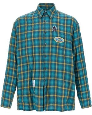Song For The Mute 'School' Shirt - Blue