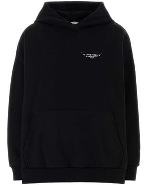 Givenchy Cotton Oversize Sweatshirt - Black