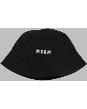 MSGM Cloche Nylon - Black