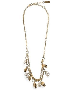 Chloé Multi Pendant Necklace - White