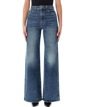 KHAITE Dane Jean Wide - Blue
