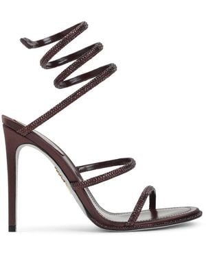 Rene Caovilla High Heel Sandals - Black