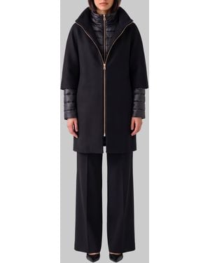 Herno Ultra-Light Coat - Black