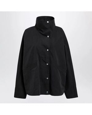 TOTEME Cottonblend Windbreaker Jacket - Black