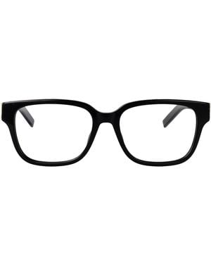 Saint Laurent Transparent Recycled Acetate Glasses - Black