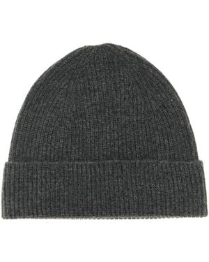 Ballantyne Cashmere Beanie - Black