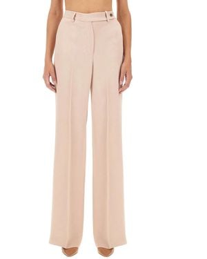 Kiton Satin Pants - Natural