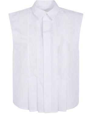 Sacai Sleeveless Shirt - White