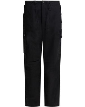 Needles "C/N Oxford" Cargo Trousers - Black