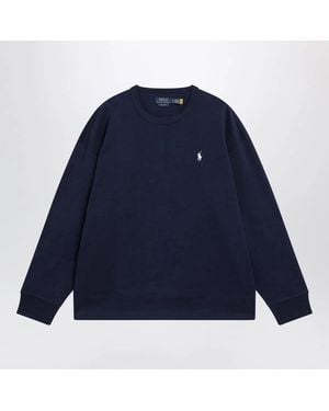 Polo Ralph Lauren Cotton Relaxedfit Crewneck Sweatshirt - Blue