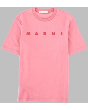 Marni Girls Graphic T-Shirt - Pink