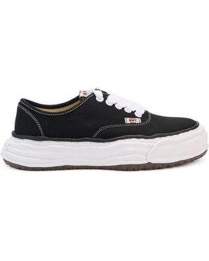 Maison Mihara Yasuhiro Canvas Trainers Baker - Black