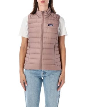 Patagonia Down Sweater Recycled Down Vest - Blue