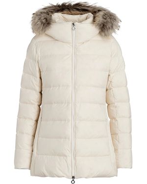 Tatras Hooded Padded Coat - Natural