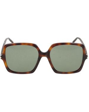Saint Laurent Sunglasses Sl 591 002 Havana Havana/17/145 - Green